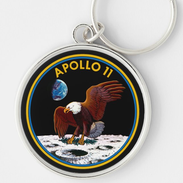 50th Anniversary Moon Landing, Apollo 11 insignia: Keychain (Front)