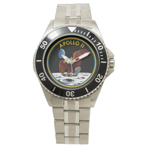 50th Anniversary Moon Landing Apollo 11 insignia Watch