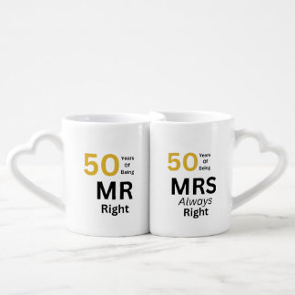 50th Anniversary Mugs