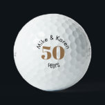 50th Anniversary Names Titleist Pro V1  Golf Balls<br><div class="desc">50th Anniversary Titleist Pro V1 golf ball.  Names.</div>