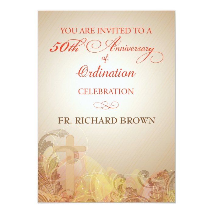 50th anniversary of ordination priest card zazzle 50th anniversary of ordination priest card zazzle