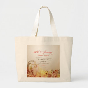 50th Anniversary of Religious Profession, Nun Large Tote Bag