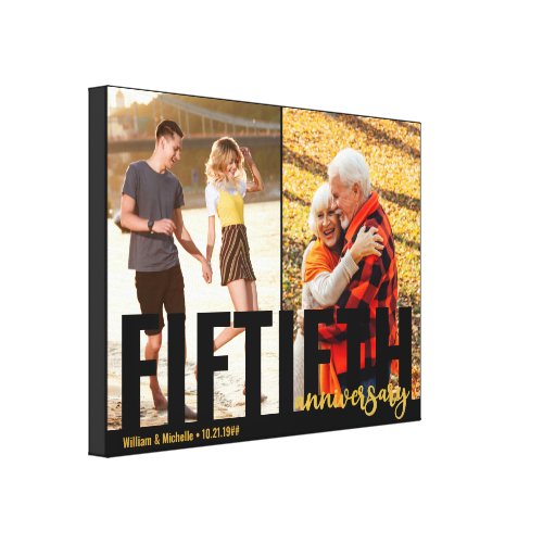 50th Anniversary Oversized Typography 2 Photo