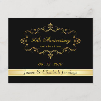 50th Anniversary Party - RSVP Reply Cards