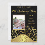 50th Anniversary Party Save The Date With Photo at Zazzle