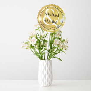 50th Anniversary Balloons Zazzle