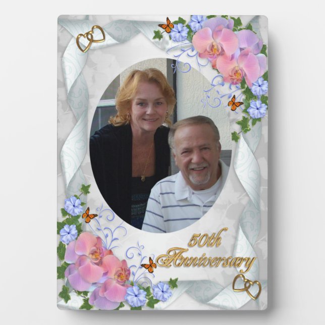 50th Anniversary photo plaque (Front)