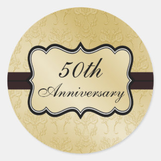 50th Anniversary Stickers