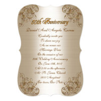 50th Anniversary vow renewal Invitation