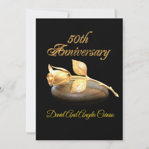 50th Anniversary vow renewal Invitation