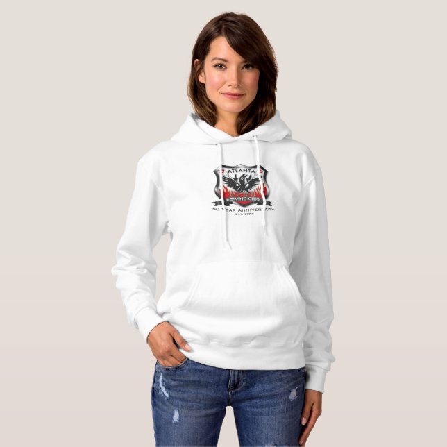 50th Anniversary Women's Basic Hooded Sweatshirt (Front Full)