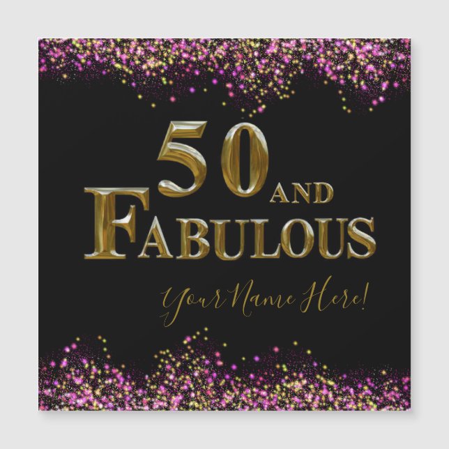 50th Birthday  (Front)