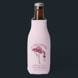 50th Birthday 50 and Fabulous Flamingo Custom Bottle Cooler<br><div class="desc">Cute personalized 50th birthday party flamingo gag bottle cooler. Add your name and message by clicking on the "Personalize" button to create a unique party swag for your celebration. Makes a perfect keepsake for guests to remember this special milestone.</div>