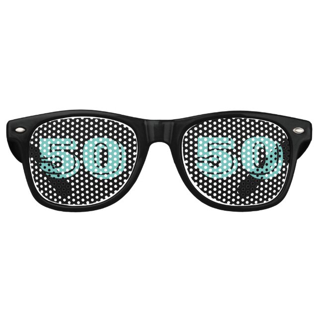 50TH BIRTHDAY 50 NOVELTY SUNGLASSES SHADES (Front)