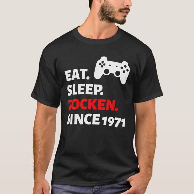 50Th Birthday 50 Years Women Men Saying Funny Gift T-Shirt (Front)