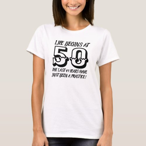 50th Birthday  50th Anniversary Gift T_Shirt