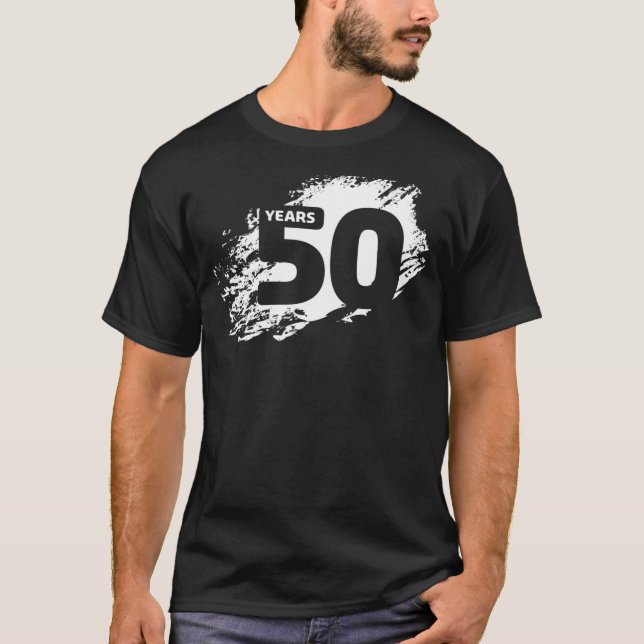 50th birthday, 50th anniversary T-Shirt (Front)