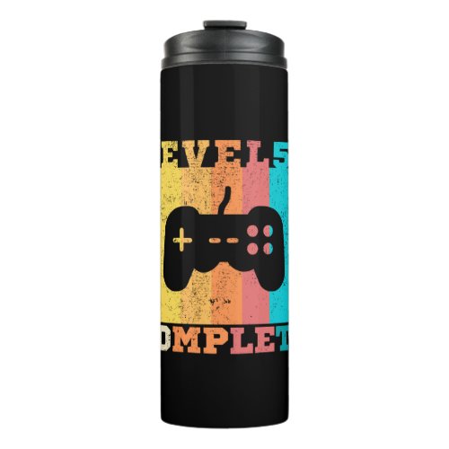 50th Birthday Anniversary Level 50 Complete Thermal Tumbler