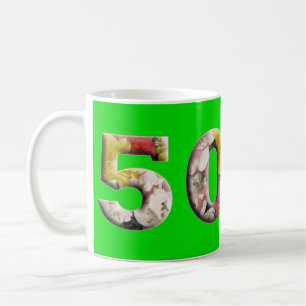 50th Birthday Anniversary Milestone Mug 50 Years