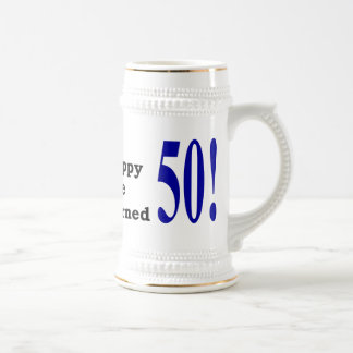 50th Birthday Beer Stein