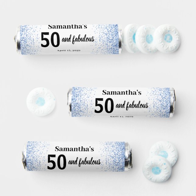 50th Birthday  Breath Savers® Mints (Assorted)