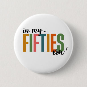 50th Birthday Button