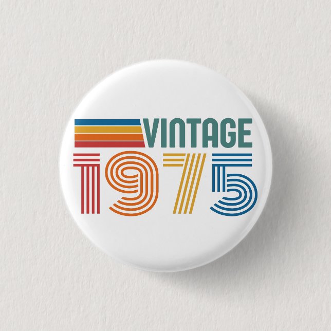50th Birthday Button (Front)