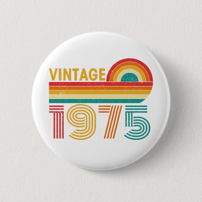 50th Birthday Button (Front)