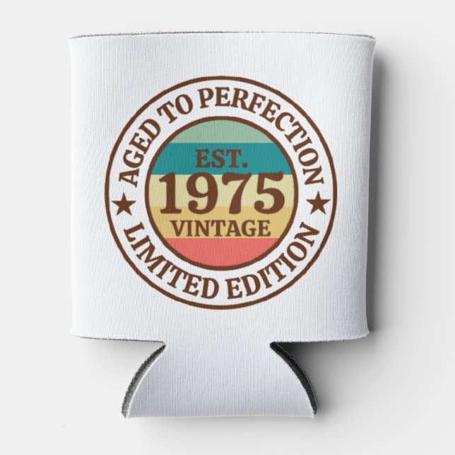 50th Birthday Can Cooler (Front)