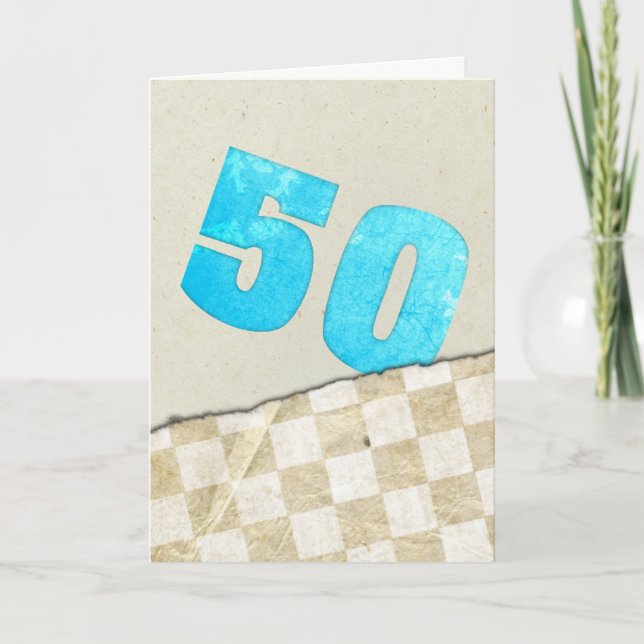 50th Birthday Card (Front)