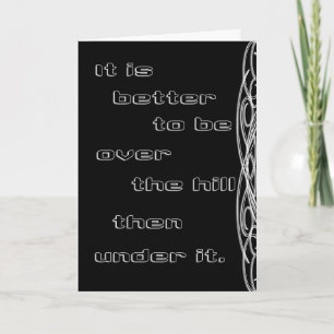 50th Birthday Card