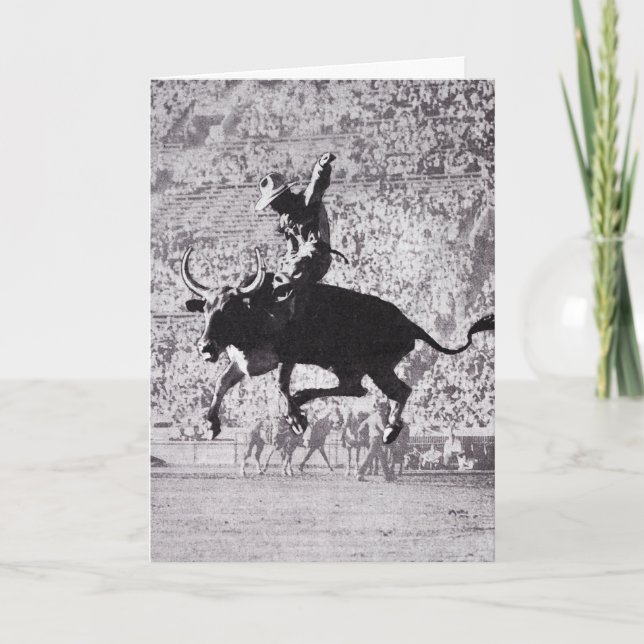 50th Birthday Card, Rodeo! Card (Front)