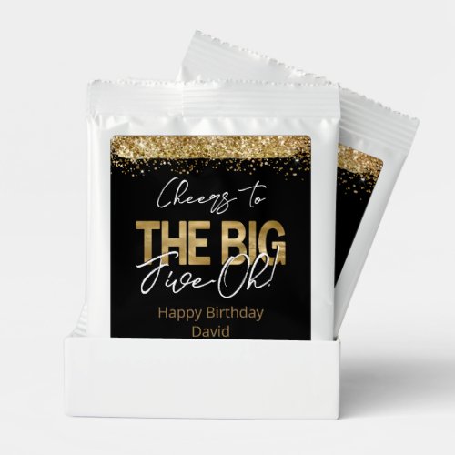 50th Birthday Cheers Big Five Oh Hot Chocolate Drink Mix