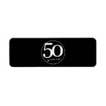 50th Birthday Cigar Seal Label Party Favor / Gift<br><div class="desc">50th Birthday Cigar Seal Label Party - Use as a gift or get as party favors for your guests</div>