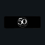 50th Birthday Cigar Seal Label Party Favor / Gift<br><div class="desc">50th Birthday Cigar Seal Label Party - Use as a gift or get as party favors for your guests</div>