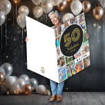 50th Birthday Custom Photo Giant  Card<br><div class="desc">Make that 50th birthday something to remember with this giant retro balloon card that can be customized with 17 of your photos. Use pictures of friends or different photos of milestones for them to enjoy and remember. The gigantic black balloon has "50 Fabulous Years" in large gold typography. Something to...</div>