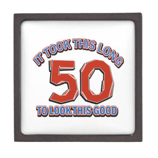 50th Birthday Gift Boxes & Keepsake Boxes | Zazzle