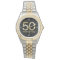 50th Birthday, Elegant Black Gold Glam