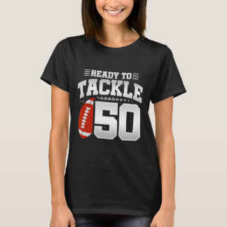50th Birthday - Football Birthday Party - 50th Bir T-Shirt