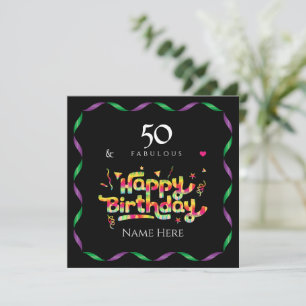 50th Birthday for Someone Fabulous