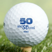 50th Birthday Friend Gift – Blue Cool 50 Years