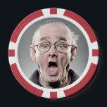 50th Birthday Funny Custom Photo Poker Chips<br><div class="desc">50th Birthday Custom Photo Poker Chips Celebrate the big 5-0 in style with our 50th Birthday Custom Photo Poker Chips! These personalized poker chips are the perfect addition to any birthday celebration, whether you're hosting a casino-themed party or just looking to add a unique touch to your event. Each poker...</div>