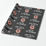 50th Birthday Funny Donut Fifty Years Old Party Wrapping Paper<br><div class="desc">Donut lose your sprinkles but it's my 50th birthday! This 50th birthday party wrapping paper is the perfect way to celebrate turning 50 years old. Make your fiftieth one to remember! Get yours today and start making memories!</div>