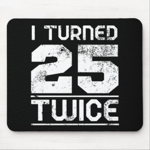 50th Birthday Funny Mouse Pad