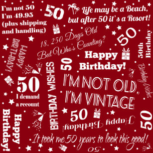 funny 50th birthday gifts on zazzle