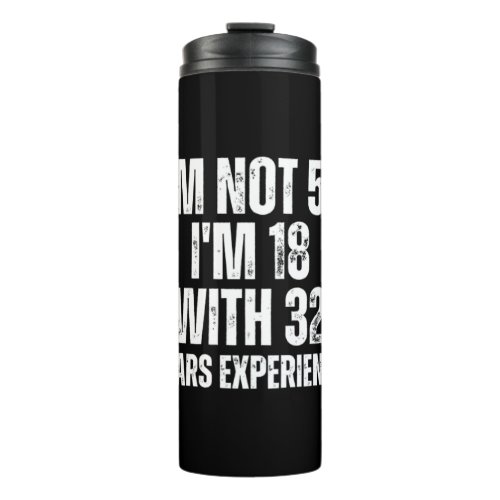 50Th Birthday Funny Thermal Tumbler