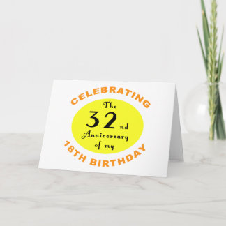 50th Birthday Gag Gift Card