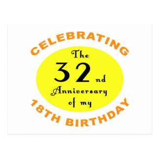 50th Birthday Gag Gift Postcard
