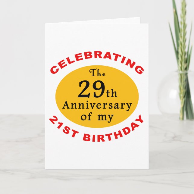 50th Birthday Gag Gifts Card (Front)