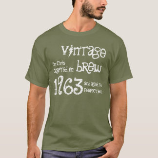 50th Birthday Gift 1963 Vintage Brew T-Shirt